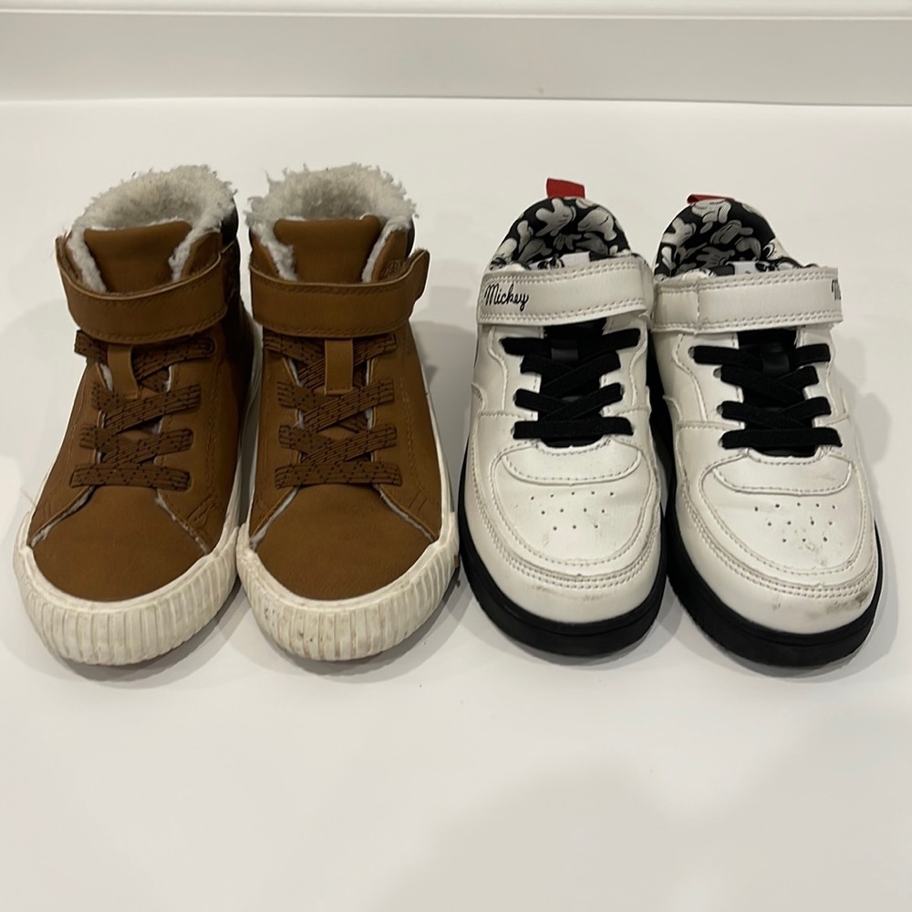 Toddler boy boots & sneaker bundle